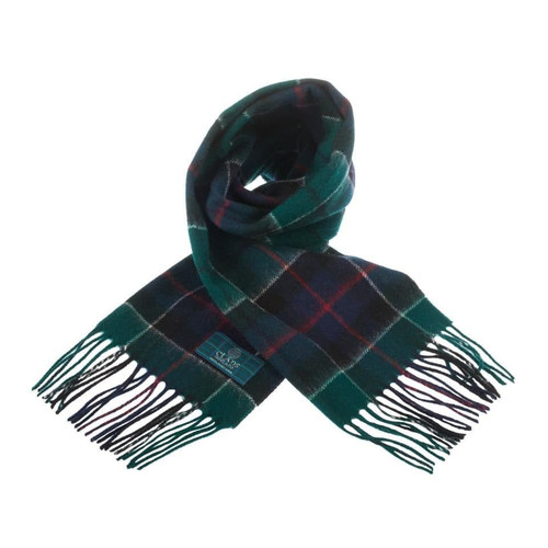 lambswool scottish tartan clan scarf leslie green 450 p.jpg