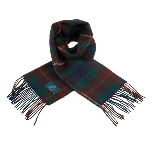 lambswool scottish tartan clan scarf fraser hunting 421 p.jpg