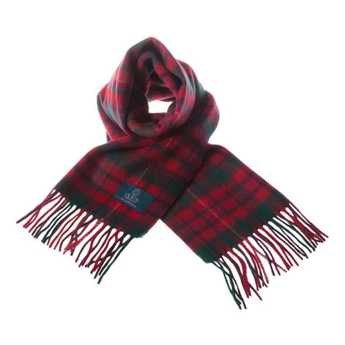lambswool scottish tartan clan scarf mackinnon red 2337 p.jpg