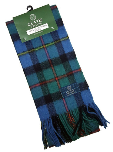 lambswool scottish tartan clan scarf macleod of harris 2409 p.jpg