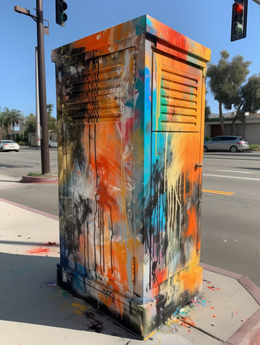mhoydich andy warhol arcylic painting of a newspaper box on the e01fa3cb d52d 4563 a9e3 406328cb5c4f.png
