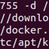 06 Docker key toevoegen