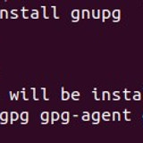 05 Install gnupg