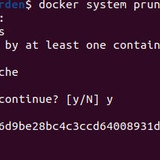26 Docker sytem prune