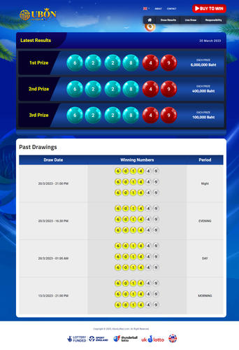 huahinlottery.com daily monday.png