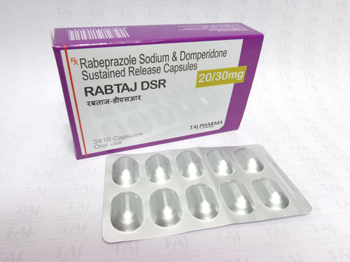 RABEPRAZOLE & DOMPERIDONE SR CAPSULES 20 & 30 MG RABTAJ DSR (5).jpg