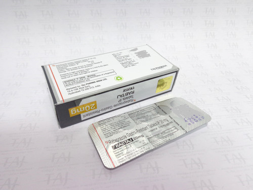 Rabeprazole Gastro resistant Tablets20 MG Rabtaj 20 (3).jpg