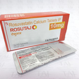 ROSUVASTATIN TABLETS IP 10 MG ROSUTAJ 10 (3)