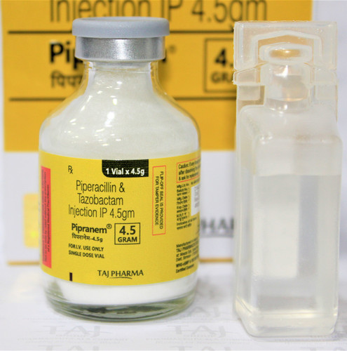 Piperacillin Tazobactam for Injection 4.5 gm manufacturing companies