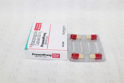 Itraconazole capsules 200 mg Manufacturers India.jpg