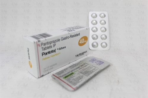 Pantoprazole Gastro resistant Tablets 40mg manufcaturer india Pantotaj (21)