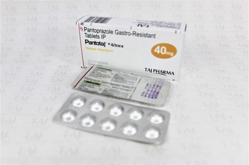 Pantoprazole Gastro resistant Tablets 40mg manufcaturer india Pantotaj (2).jpg