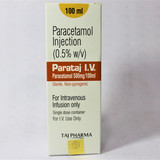 Paracetamol Injection 0.5% w,v Manufacturer Exporter and Supplier