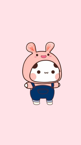 hinh nen hoat hinh de thuong cute nen hong cho con gai.jpg