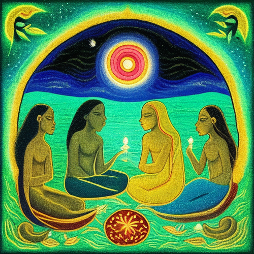 solar night lunar radiance dolphinpeople monkeypeople detailed sketch musical sacred j.png