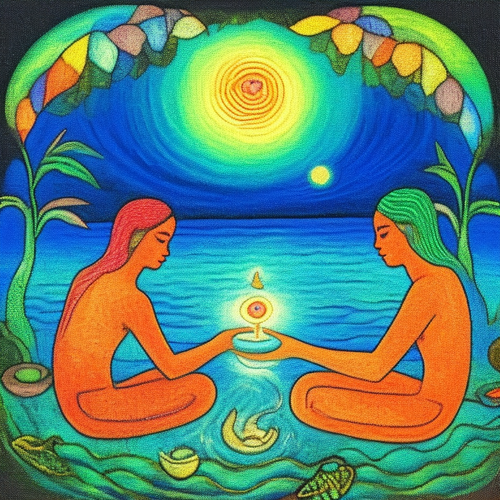 solar night lunar radiance dolphinpeople monkeypeople detailed sketch musical sacred g.png