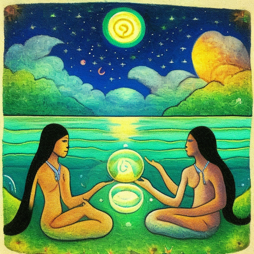 solar night lunar radiance dolphinpeople monkeypeople detailed sketch musical sacred t.png