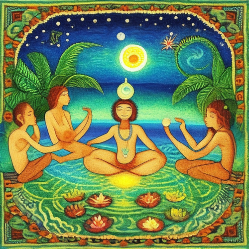 solar night lunar radiance dolphinpeople monkeypeople detailed sketch musical sacred p.png