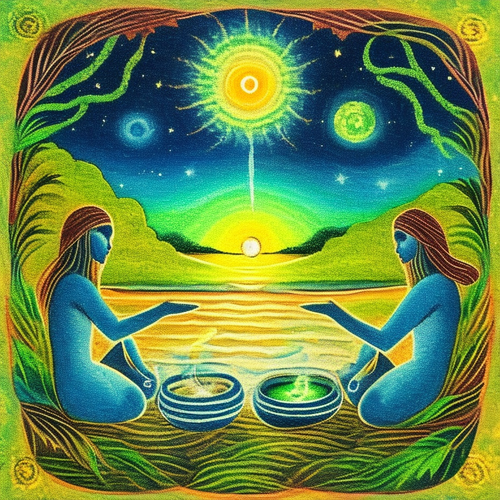 solar night lunar radiance dolphinpeople monkeypeople detailed sketch musical sacred h.png
