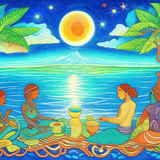 ayahuasca seashore chakras gankyils music notation acacia nilotica solar night lunar radiance dolphi
