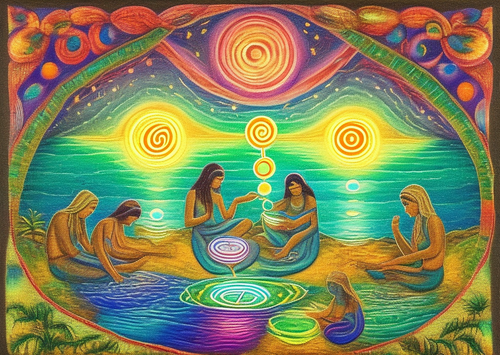 ayahuasca seashore diptych people zm.png