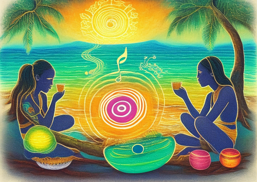 ayahuasca seashore diptych people zc.png