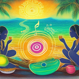 ayahuasca seashore diptych people zc