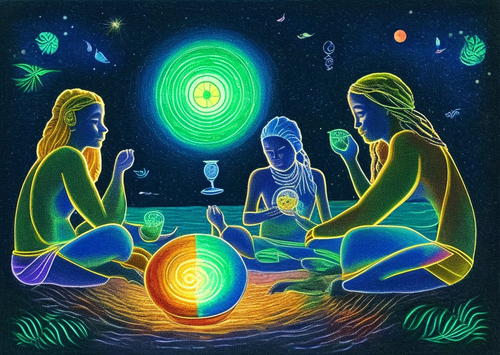 ayahuasca seashore diptych people q.png