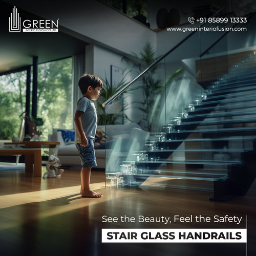 Green Stair Glass Handrails Best Interior Designers Kerala.jpg