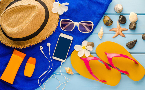 smartphone chaleur soleil plage.jpg
