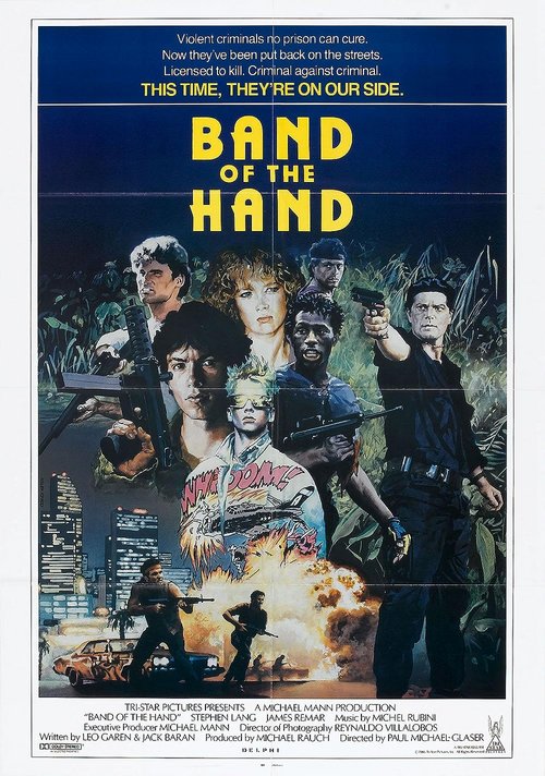 Banda jednej ręki / Band of the Hand (1986) PL.1080p.BDRip.H264-wasik / Lektor PL