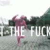 shut the fuck up pink guy