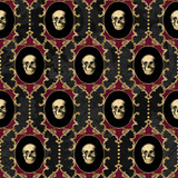 ornate halloween digital paper 0004 h