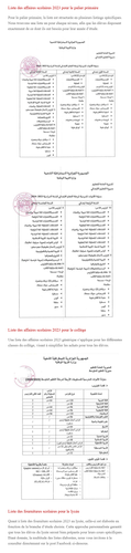 Liste des affaires scolaires Algérie 2023.png