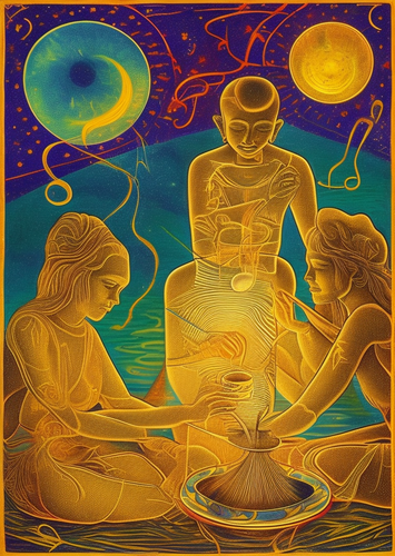 translucent purple indigo symbols taiji shimmering geometric chakras astral solar sunrise emotive lu.png
