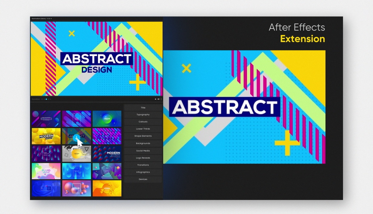 Abstract Typography for After Effects | Responsive Design - 4