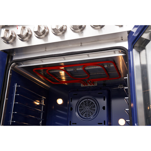 FFSEL16955 30 FORNO Massimo Freestandin French Door Electric Range Open knob.jpg