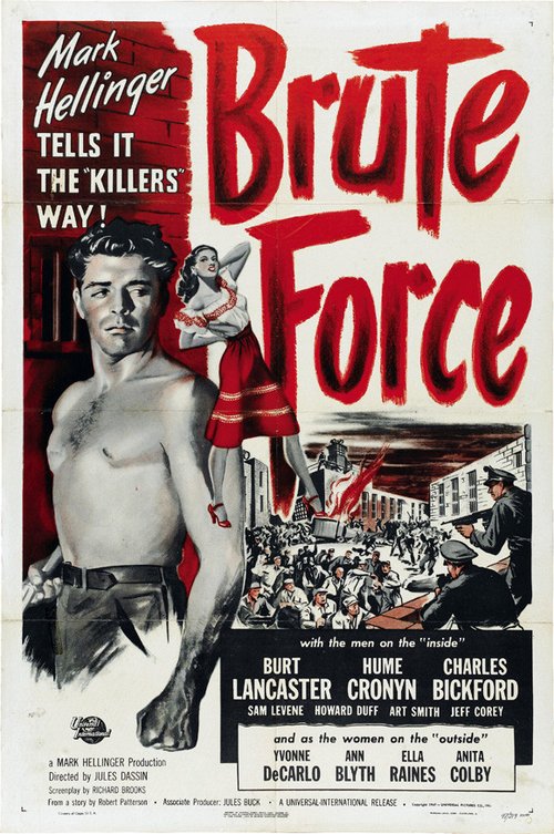 Brutalna siła / Brute Force (1947) PL.1080p.BDRip.H264-wasik / Lektor PL