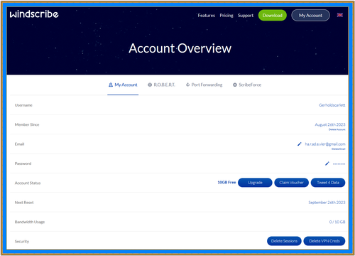 Windscribe VPN 10 GB Free Account.png