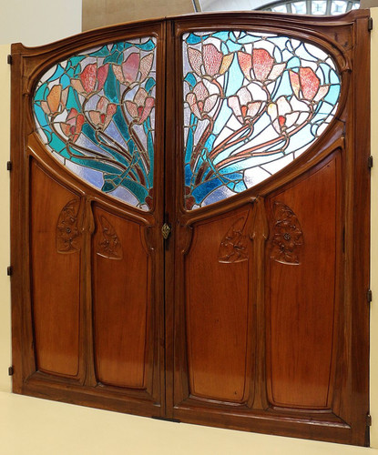 Émile andrè, ed eugéne vallin, porta di un camerino dei magasing françois vaxelaire et cie, nancy 19.jpg