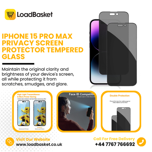 iPhone 15 Pro Max Privacy Screen Protector Tempered Glass.png