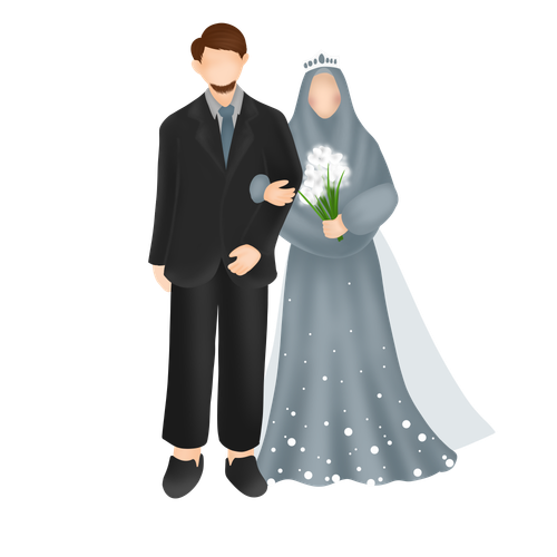 —Pngtree—illustration of a muslim couple 6557218.png