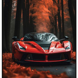 Ferrari Car Red
