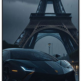 Black Lamborghini