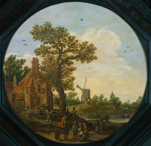 Goyen, Jan van Лето, 1625, 33,5 cm x 43,6 cm, Дерево, масло