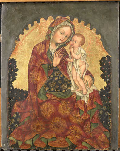 Giovanni da Francia (приписывается) Богоматерь смирения (Madonna dell'Umilta), 1439, 53 cm х 42 cm, 