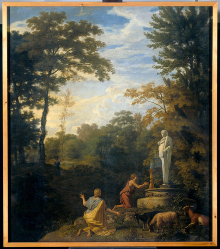 Glauber, Johannes Пейзаж Аркадии, 1726, 180 cm х 156 cm, Холст, масло