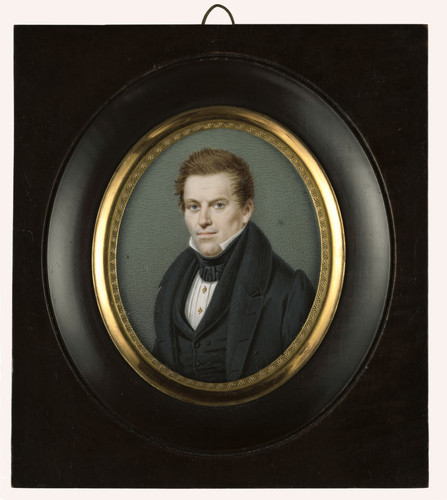 Grebner, Willem George Frederik Diederichs (1799 1862), продавец книг из Амстердама, 1862, 8 cm х 6,