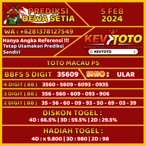 prediksi togel 4d toto macau p5 senin 5 febuari 2024.jpg