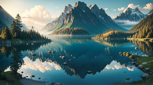 serenity and peace with this breathtaking 4k wallpaper depicting a tranquil natural landscape free p.1